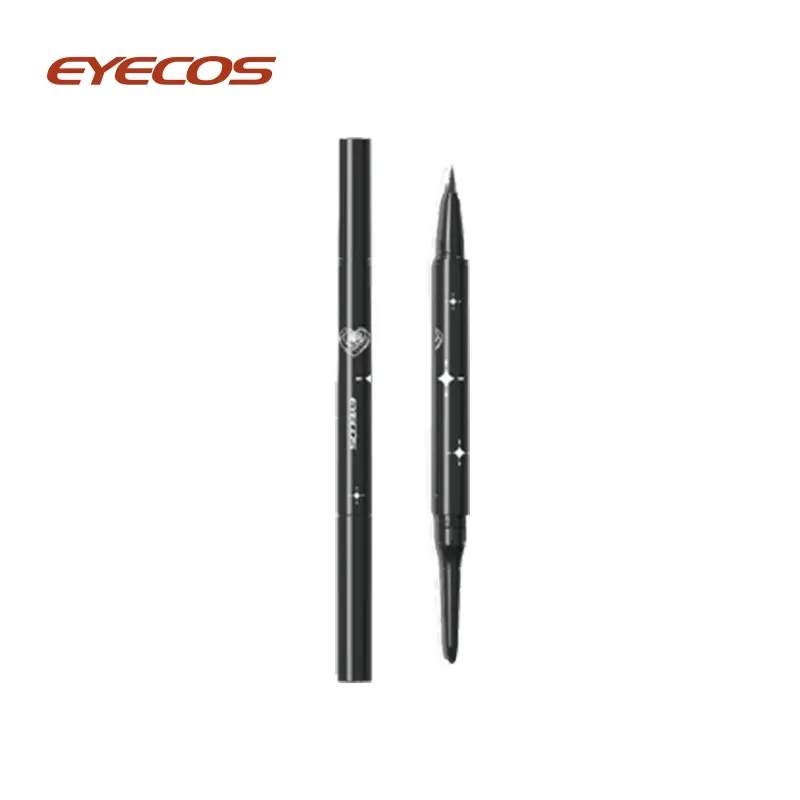 Stylo à sourcils liquide lisse et crayon à sourcils 2 en 1