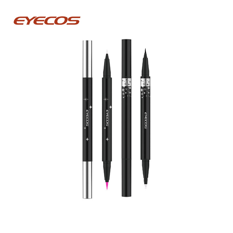 Stylo eye-liner liquide imperméable à double extrémité