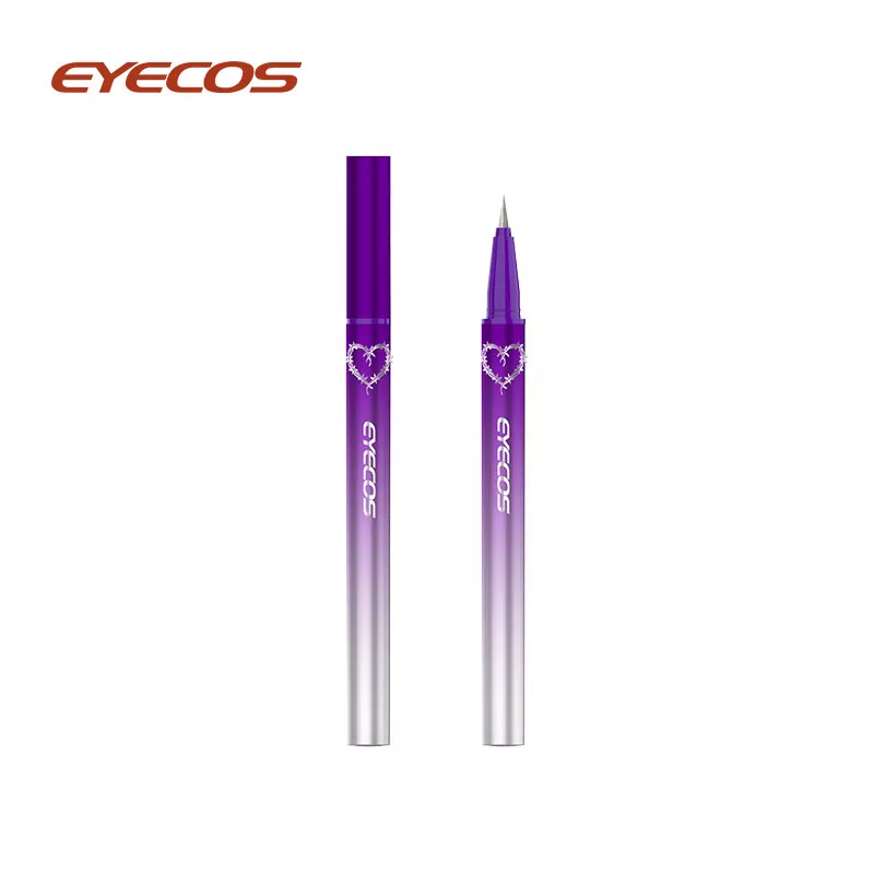 Stylo eye-liner liquide haute brillance en métal